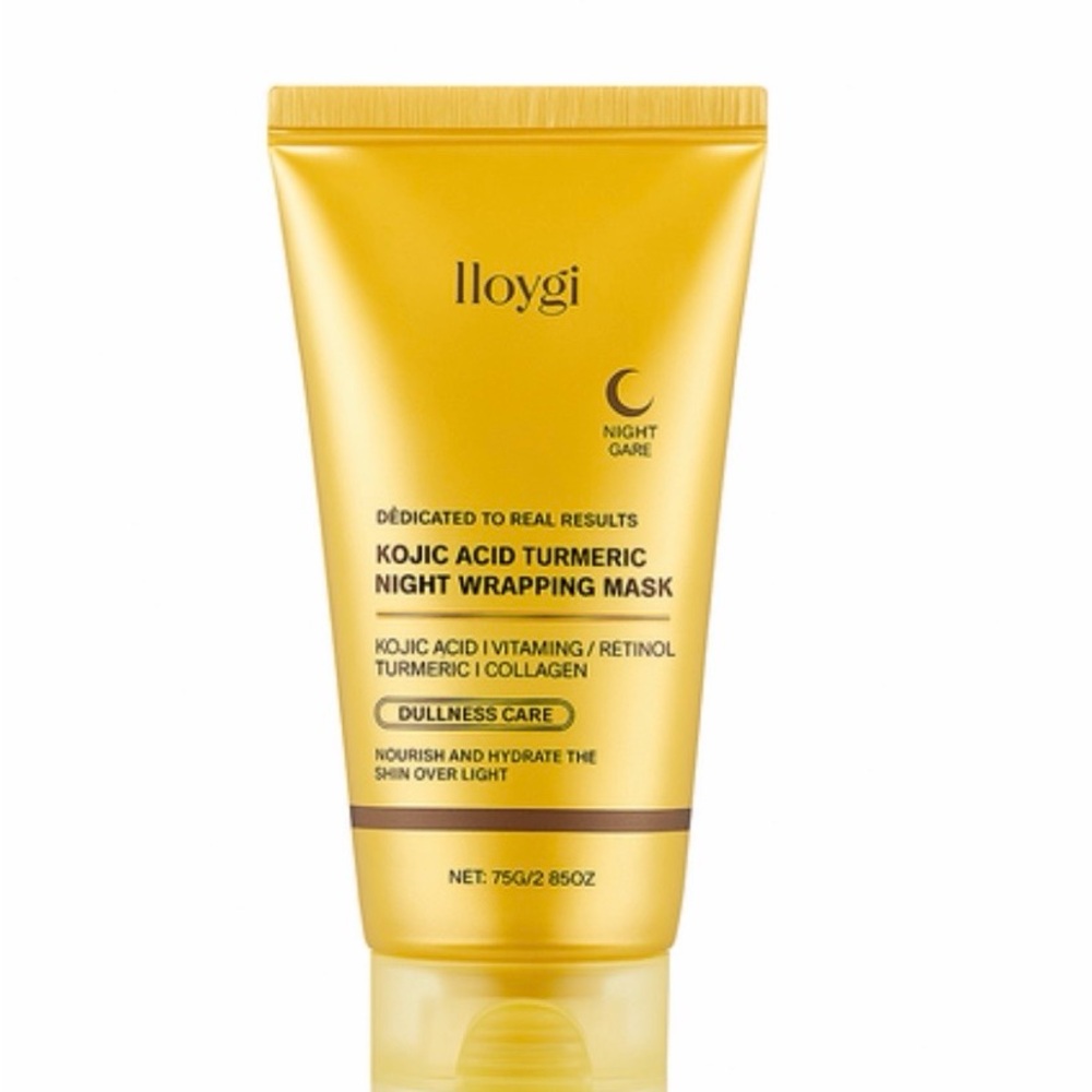 2-Pack Hoygi Kojic Acid Turmeric Night Wrapping Mask NIB - Picture 5 of 5